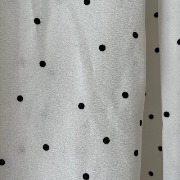 Polka dot Ruffle sleeve blouse by The Moon - Picture 3 of 4